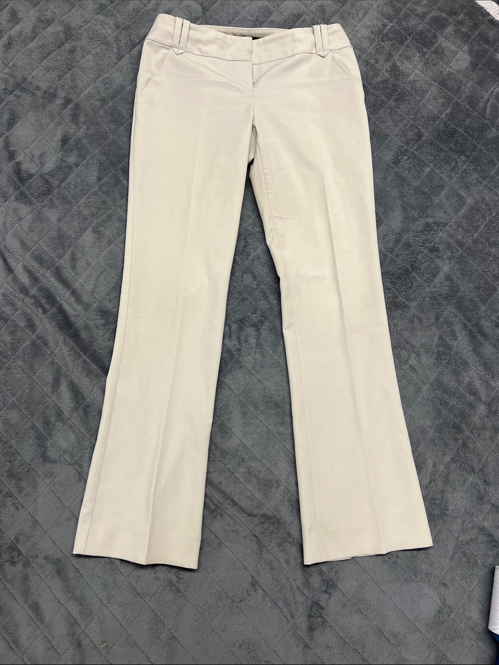 The Limited Cream Boot Cut Dress Pants